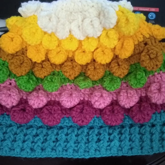 Primrose flower spring  Hat, handmade - Picture 3 of 6